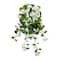 29" UV Resistant Artificial Geranium Hanging Plants, 2ct.